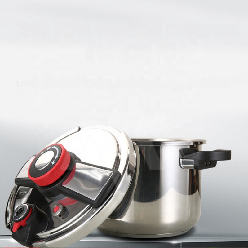 [Leve 2 Pague 1] Panela de Pressão TurboChef Aço Inoxidável - À Prova De Explosões + BRINDE: Kit Utensílios (Cópia)