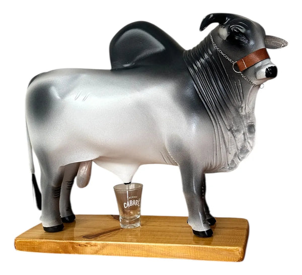 Boi Tonel Cachaça Pinga Boi Corote 2 Litros Com Copo Brinde