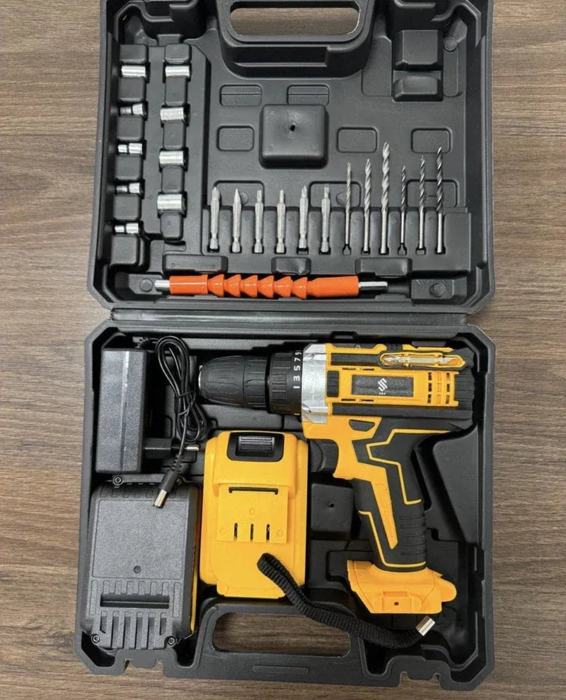 (compre 1 leve 2) 🔩 PARAFUSADEIRA FURADEIRA DE IMPACTO (48v)  [KIT] MALETA COMPLETA + 2 BATERIASia)